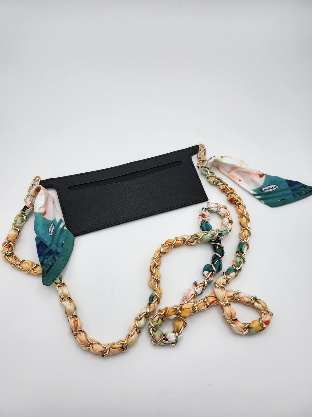 Gucci Soho Cosmetic Clutch Bag Yellow/Orange Leather W Chain & Cert Of Authen - Picture 14 of 16